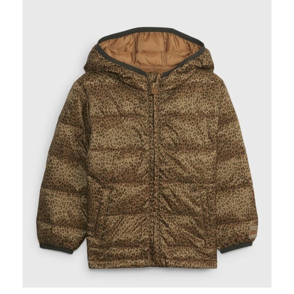 📌GAP • Leopard • Puffer • Jacket